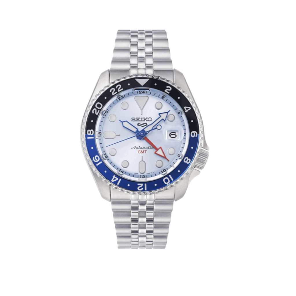 Seiko 5 Sport GMT Ice blue | Limited Edition - (Ref.SSK029K1)
