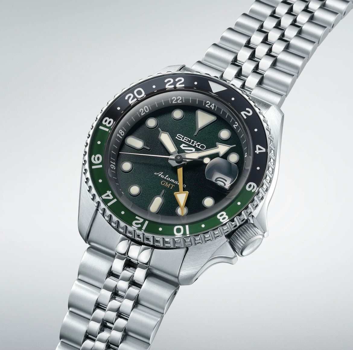 Seiko 5 Sport GMT | Sprite - (Ref.SSK035K1)