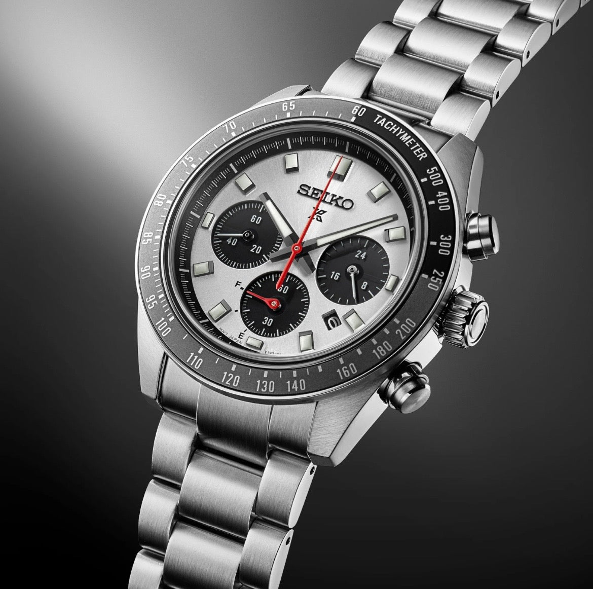 Seiko Prospex Speedtimer Solar Chronograph – (Ref. SSC911)