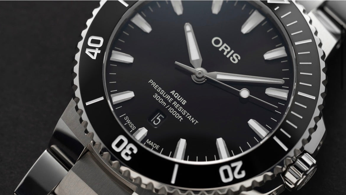 Oris Aquis Date | 01 733 7789 4154-07 8 23 04PEB