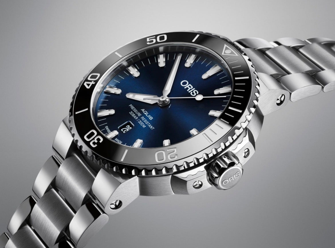 Oris Aquis Date | 0173377304135-0782405PEB