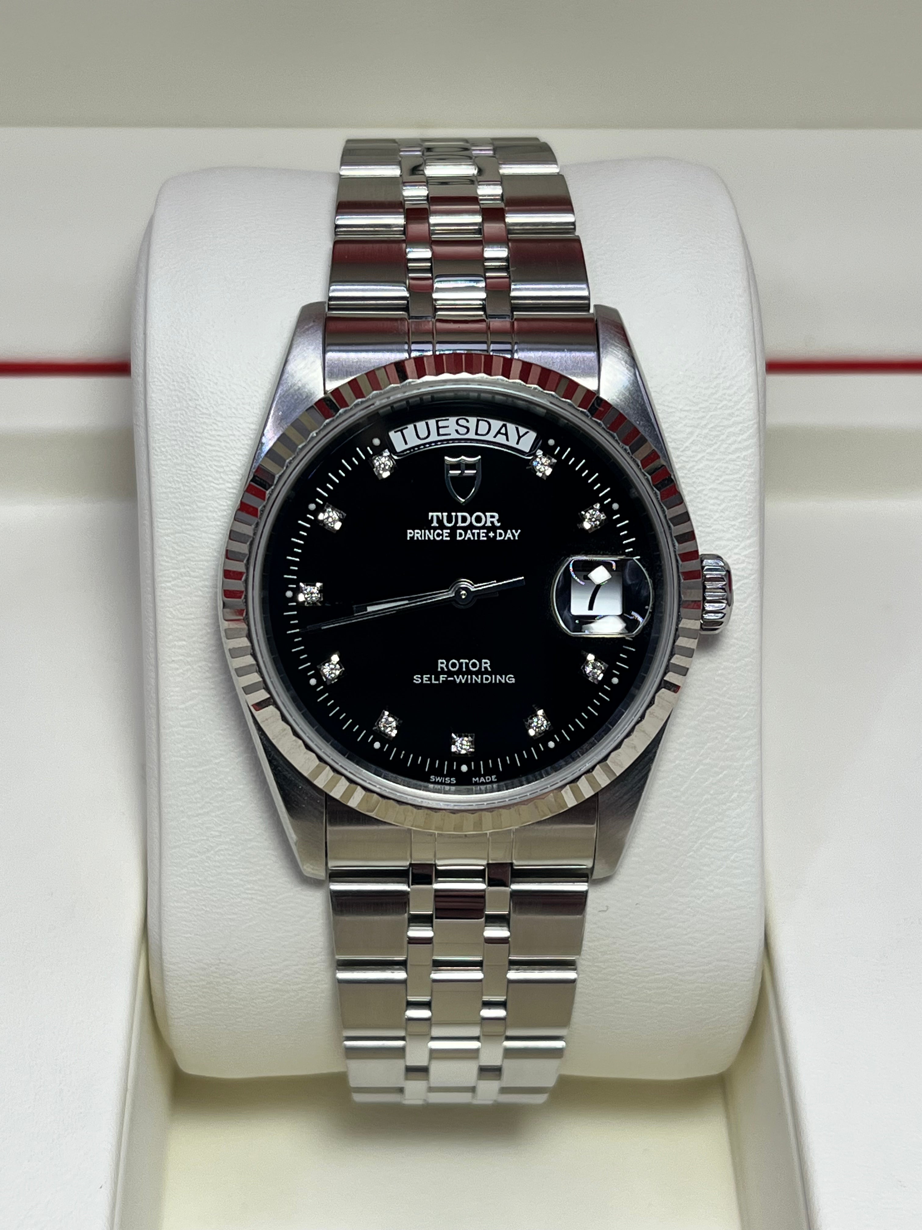 Tudor Prince Day-Date 76214 Diamonds Face