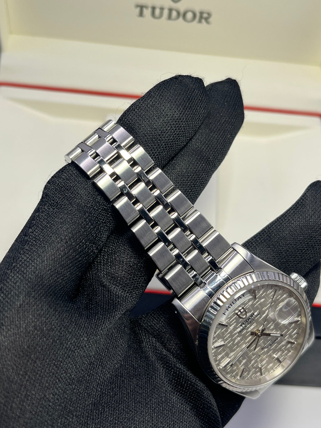 Tudor Prince Day-date 76214 Linen