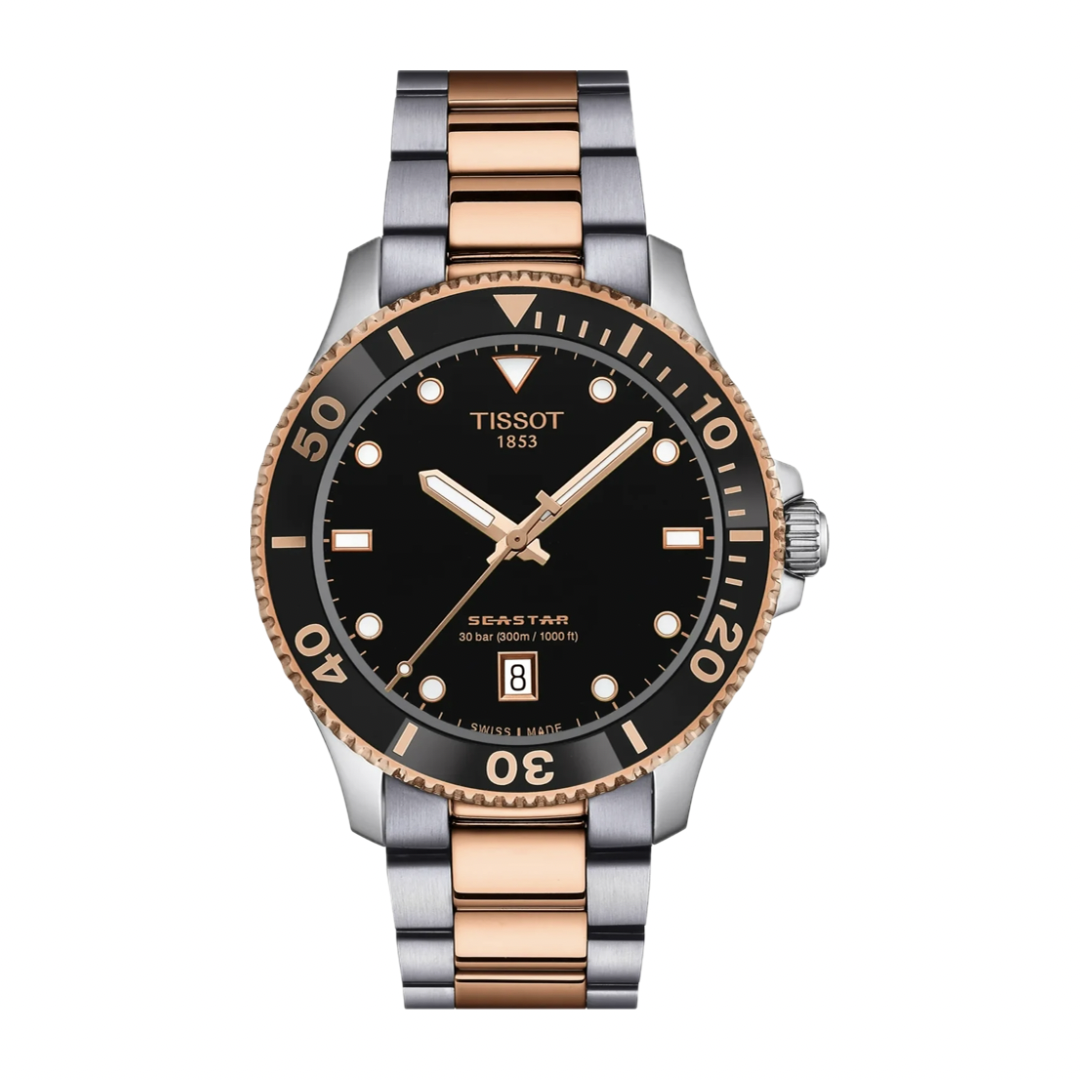 Tissot Seastar 1000 40mm Two Tone (Ref. T120.410.22.051.01)