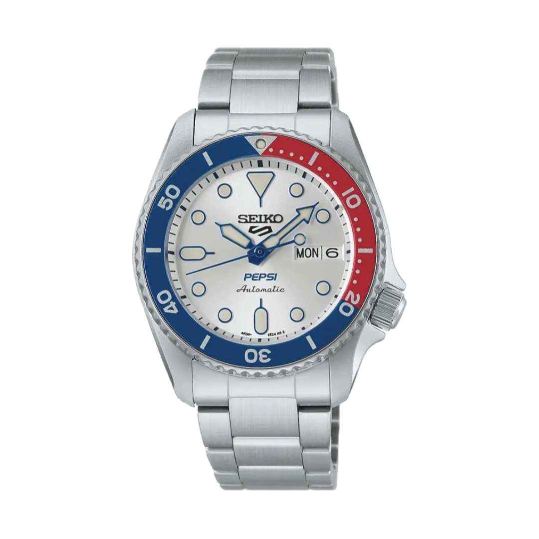 Seiko 5 Sports x Pepsi Edición Limitada 42,5 mm (Ref. SRPL99K1)